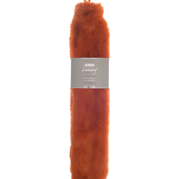 Super luxury faux fur long hot water bottle and cover Thumbnail