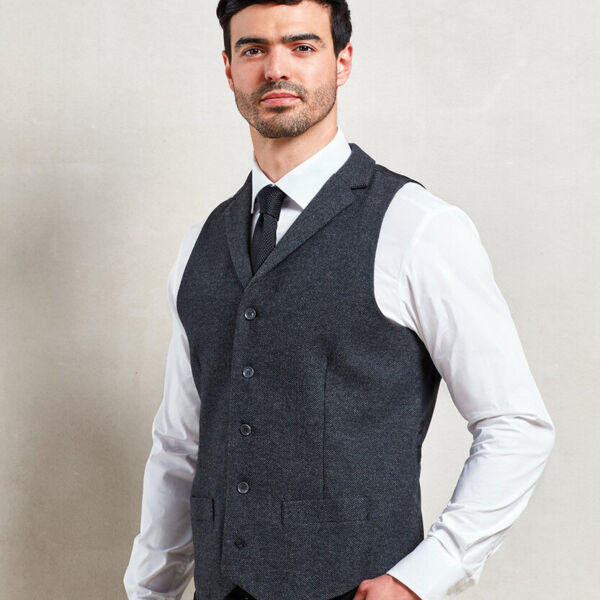 Herringbone waistcoat Thumbnail