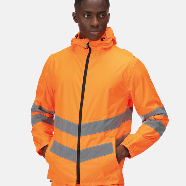 High-vis pro pack-away jacket Thumbnail