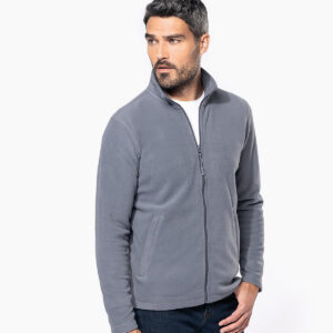 Full-zip microfleece jacket