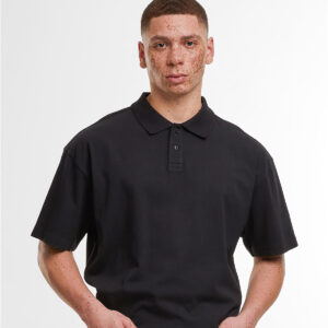 Oversized polo shirt