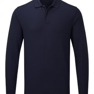 ‘Essential’ unisex long sleeve workwear polo shirt