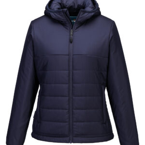 Women’s professional hooded insulated baffle jacket (S613)