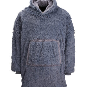 The Ribbon oversized cosy reversible shaggy sherpa hoodie