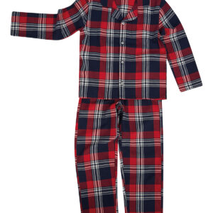 Kids tartan lounge set
